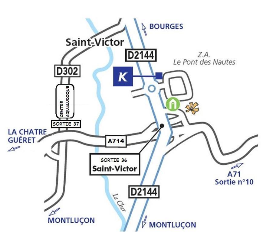Kyriad Montlucon - Saint Victor מראה חיצוני תמונה